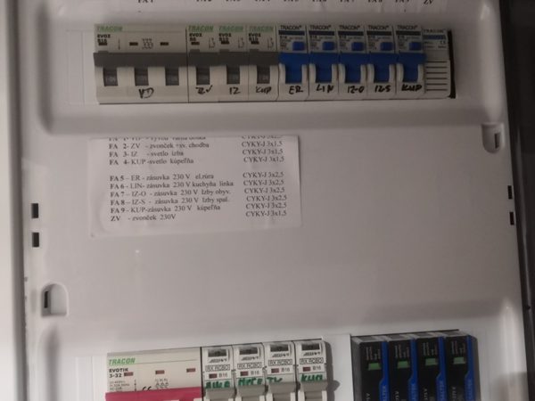 Elektroinštalácia – realizácia, fotka 2