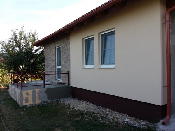 Fasády rodinných domov – realizácia IGI STAV