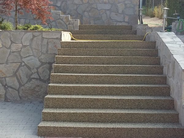 Kamenný koberec – realizácia, fotka 1